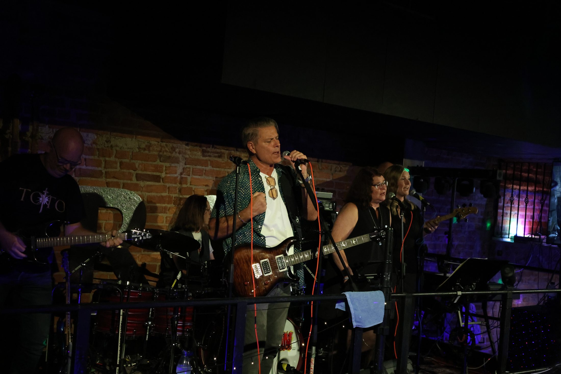 Ulrik Tell performing live on stage